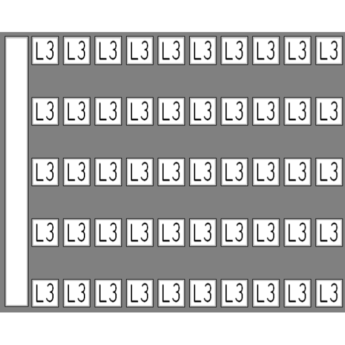Маркувальна пластина - DY 5 (L3) Klemsan