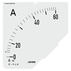 Шкала амперметра FRER ZF 60/5A