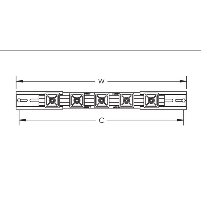Регулюючий шинотримач nVent Eriflex AFBS-B 600