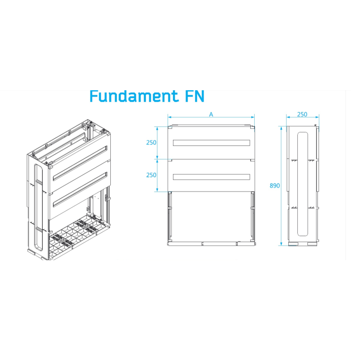 Кабельний канал JAKMET KKN6