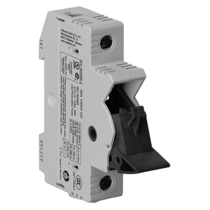 Утримувач запобіжників Woehner Ambus 10×38 1р