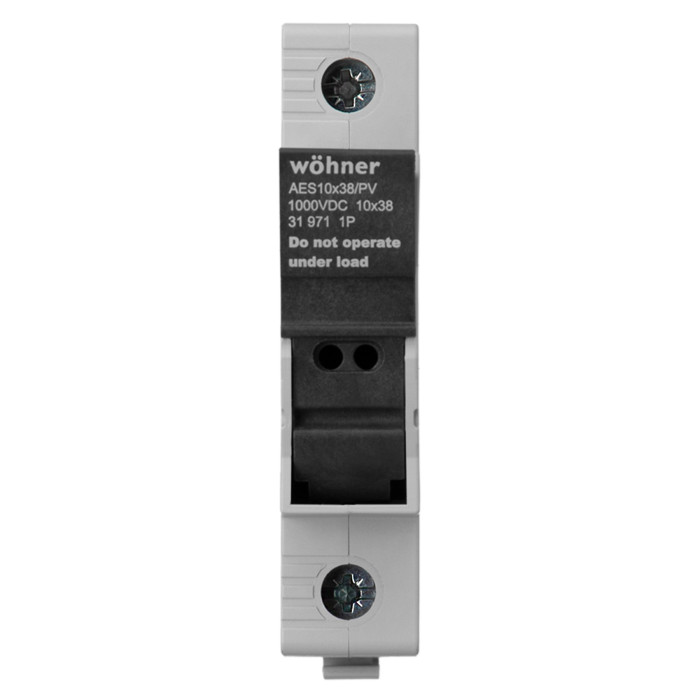 Утримувач запобіжників Woehner Ambus 10×38 1р