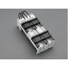 Адаптер Woehner EEC 16A, 60mm система, 2 DIN-рейки 90×200mm