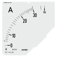Шкала амперметра FRER ZF 30/5A
