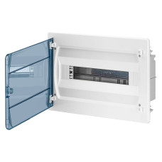 Корпус розподільчий IDE GOLD, 1×18 модулів, прозорі двері, IP40