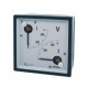 Вольтметр подвійний прямий FRER F96YV 90˚ 500V