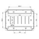 Клемна коробка IDE 243×333x132, IP65-IP67