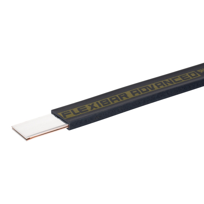 Шина мідна луджена гнучка в ізоляції nVent ERIFLEX Flexibar Advanced 6×20х1 L2m 462A