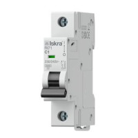 Модульний автоматичний вимикач ISKRA RI71 1P C25A 10kA