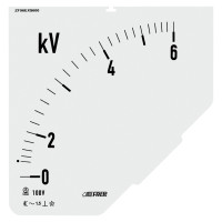 Шкала амперметра FRER ZF 6kA/5A