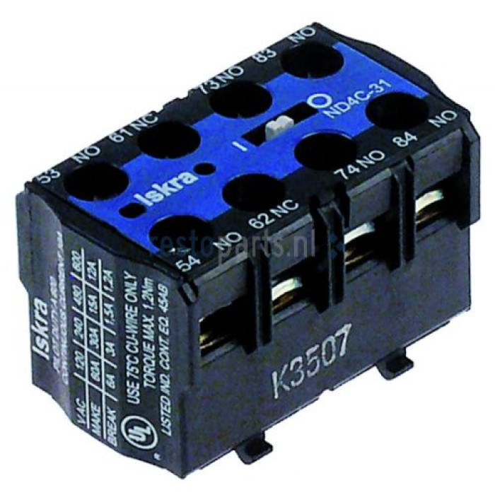 Додатковий контакт ISKRA ND4C-13,
