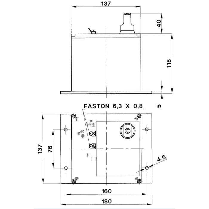 Дільник напруги FRER S5XMV 2000V 100V-1mA
