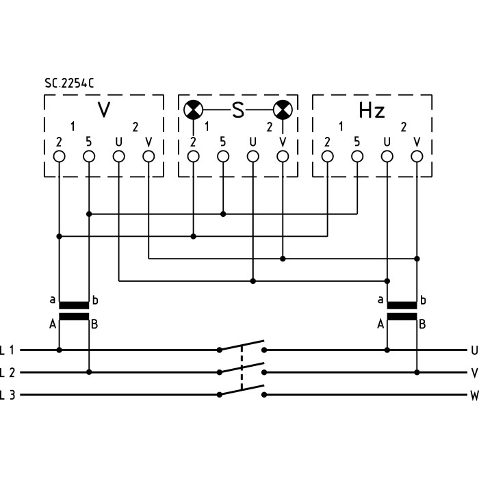 Набір для синхронізації FRER F14GNC 90˚ 45-65Hz 100V
