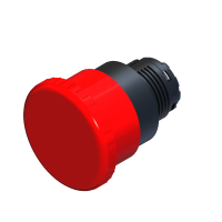 Грибоподібна кнопка без засувки – ø 40mm – ЧЕРВОНА – IP65 COMEPI
