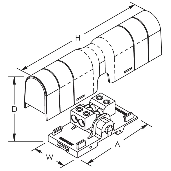 Силова клема nVent Eriflex SBTT250