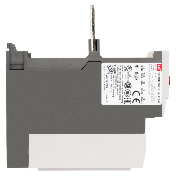 Реле захисту від перевантаження LS ELECTRIC MT-150 93A 3K LUG EXP
