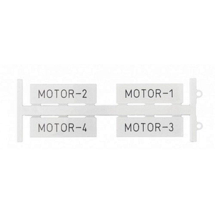 Маркувальна пластина PBIP 5015 Klemsan W пуста 50×15