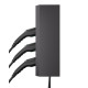 Зарядна станція 3-портова Smart Wall 22+7,4+7,4 кВт з роз'ємом Тype 2 + роз'єм Тype 1 + Тype 2 з кабелем 5м SW336-C22-C1-C2 Octa Energy