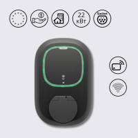 Зарядна станція 22 кВт розетка Тype 2 Pulsar PRO Socket 400В 32А Wallbox PPR2-W-2-4-K-002