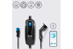 Зарядная станция BS-PCD040 Besen 10-16-24-32A 230В 7,4 кВт разъем Type 2 з кабелем 5 м +APP