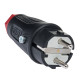 Вилка кабельная IDE SCHUKO 2P+E 16A 250В IP20 (00115/N)