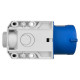 Настенная вилка IDE 32А 220V 2Р+E IP44 (2124)