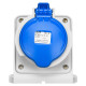 Настенная розетка IDE 32А 220V 2P+E IP44 (2324)