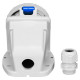 Настенная розетка IDE 32А 220V 2P+E IP67 (2824)