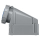 Настенная розетка IDE 3P+E 380V 125A IP67 (3875)