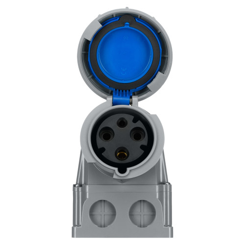 Настенная розетка IDE 3P+E 380V 125A IP67 (3875)