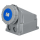 Настенная розетка IDE 3P+E 380V 125A IP67 (3875)