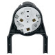 Настенная розетка IDE 3P+E 380V 125A IP67 (3875)