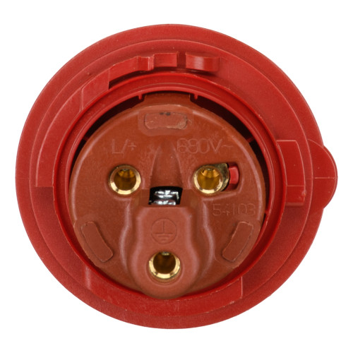 Вилка кабельная IDE 16А 380V 2P+E IP44 (3101)