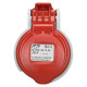 Розетка кабельная IDE 16А 380V 2P+E IP44 (3201)