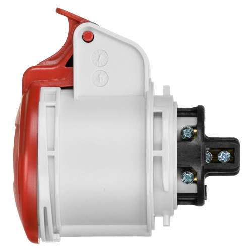 Розетка кабельная IDE 16А 380V 2P+E IP44 (3201)