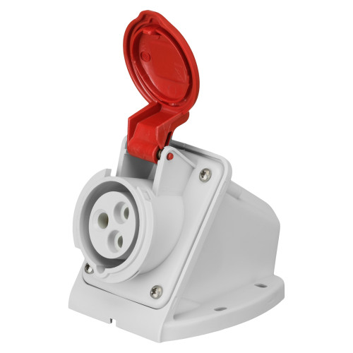 Настенная розетка IDE 16А 380V 2P+E IP44 (3321)
