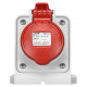 Настенная розетка IDE 16А 380V 2P+E IP44 (3321)