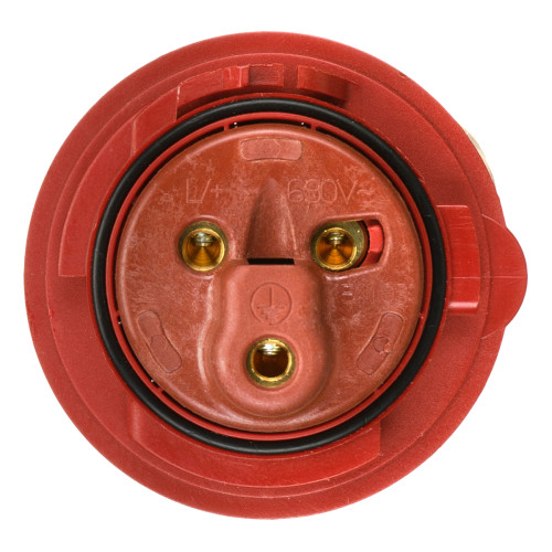 Вилка кабельна IDE 16А 380V 2P+E IP67 (3601)