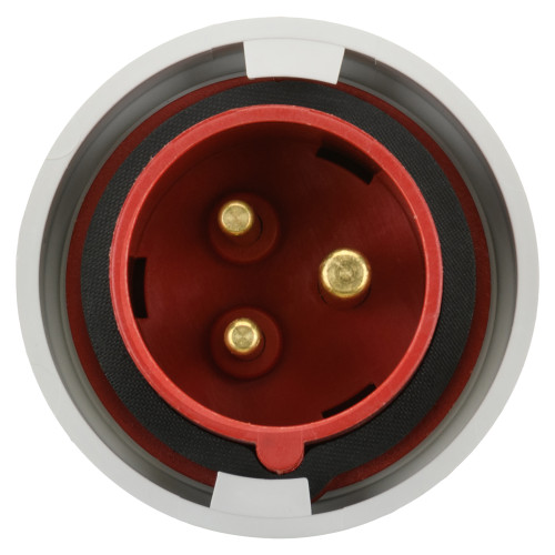 Вилка кабельна IDE 16А 380V 2P+E IP67 (3601)