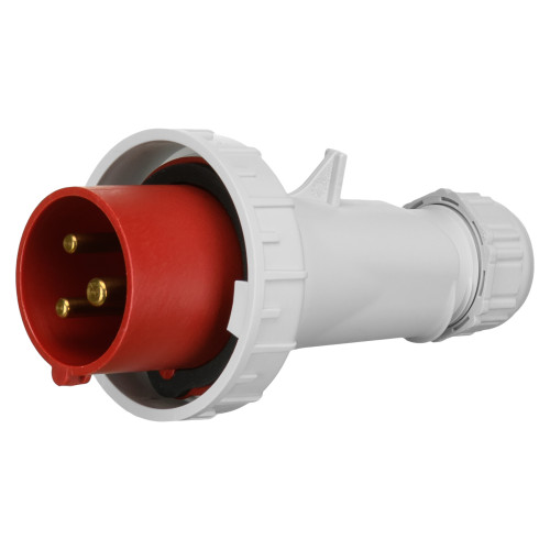 Вилка кабельна IDE 16А 380V 2P+E IP67 (3601)