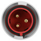 Вилка кабельна IDE 2P+E 380V 32A IP67 (3604)