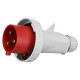 Вилка кабельна IDE 2P+E 380V 32A IP67 (3604)