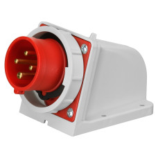 Настенная вилка IDE 16А 380V 3P+E IP67 (3622)