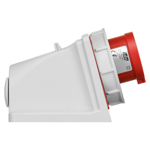 Настінна вилка IDE 16А 380V 3P+E IP67 (3622)