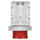 Вилка настенная 32А, 380V, 3P+N+E, IP67, IDE (03626)