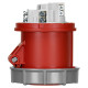 Розетка кабельна IDE 63А 380V 3P+E IP67 (3752)
