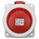 Розетка встраиваемая наклонная IDE 32А 380V 2P+E IP67 (3804)