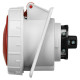 Розетка настінна IDE 16А 380V 2P+E IP67 (3821)