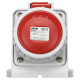 Настенная розетка IDE 32А 380V 2P+T IP67 (3824)