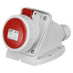Настенная розетка IDE 32А 380V 2P+T IP67 (3824)